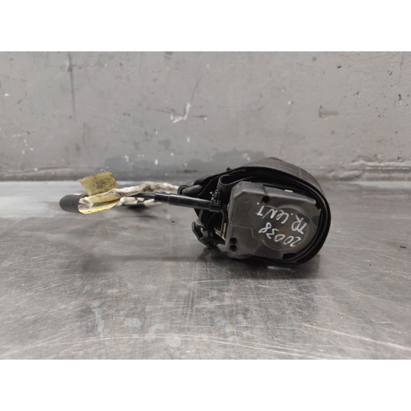 Recambio de cinturon seguridad trasero central para renault megane ii berlina 5p confort dynamique referencia OEM IAM 43594 3300 - Negro