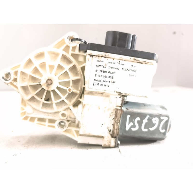 Recambio de motor elevalunas delantero derecho para man tgx 18.480 12.4 diesel referencia OEM IAM 81286016138 - Azul