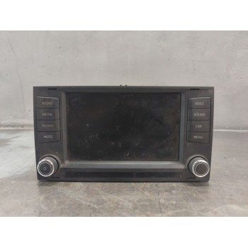 Recambio de sistema audio / radio cd para seat leon (5f1) 1.6 tdi referencia OEM IAM 5F0919604  