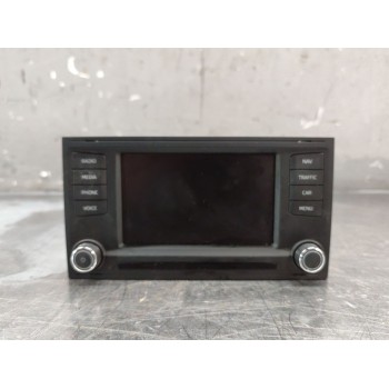Recambio de pantalla multifuncion para seat leon (5f1) 1.6 tdi referencia OEM IAM 5F0919603A  