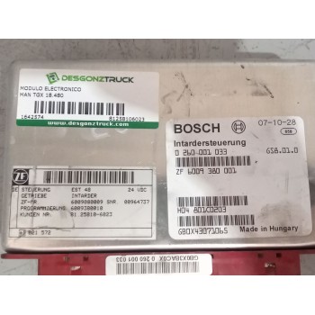 Recambio de modulo electronico para man tgx 18.480 12.4 diesel referencia OEM IAM 81258106023 0260001033 60093800001