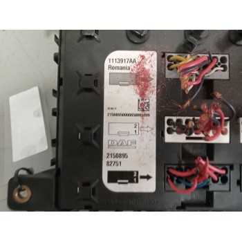 Recambio de caja reles / fusibles para daf serie xf euro 6 12.9 diesel referencia OEM IAM 2150895  