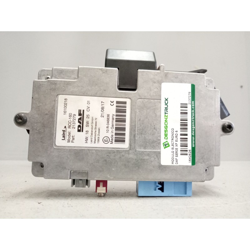 Recambio de modulo electronico para daf serie xf euro 6 12.9 diesel referencia OEM IAM 2137279  