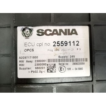 Recambio de modulo electronico para scania serie p/g/r (c-clase) 15.6 diesel referencia OEM IAM 2559112  