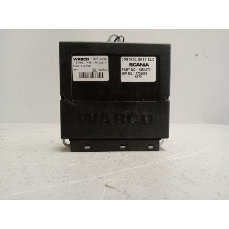 Recambio de modulo electronico para scania serie p/g/r (c-clase) 15.6 diesel referencia OEM IAM 1851677 4461702160 