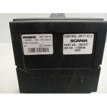 Recambio de modulo electronico para scania serie p/g/r (c-clase) 15.6 diesel referencia OEM IAM 1851677 4461702160 