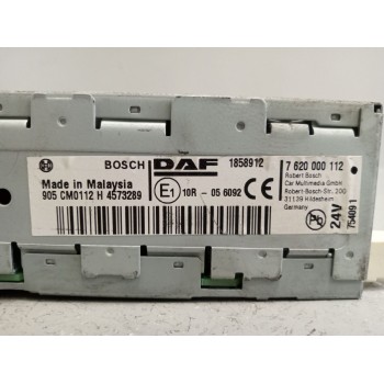 Recambio de sistema audio / radio cd para daf serie xf euro 6 12.9 diesel referencia OEM IAM 1858912  