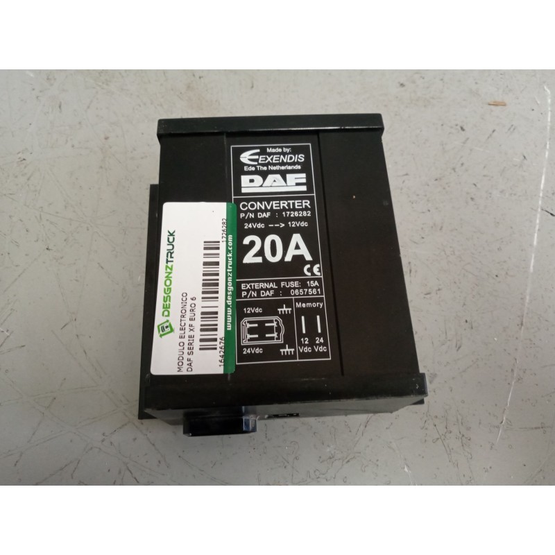 Recambio de modulo electronico para daf serie xf euro 6 12.9 diesel referencia OEM IAM 1726282  