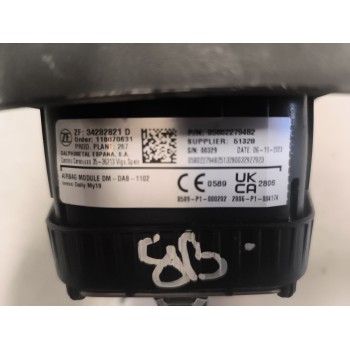 Recambio de airbag delantero izquierdo para iveco daily vi furgoneta 33s16, 35s16, 35c16, 40c16, 50c16 referencia OEM IAM 580227