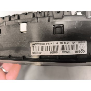 Recambio de cuadro instrumentos para iveco daily vi furgoneta 33s16, 35s16, 35c16, 40c16, 50c16 referencia OEM IAM 5803211507  