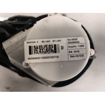 Recambio de cinturon seguridad delantero derecho para iveco daily vi furgoneta 33s16, 35s16, 35c16, 40c16, 50c16 referencia OEM 