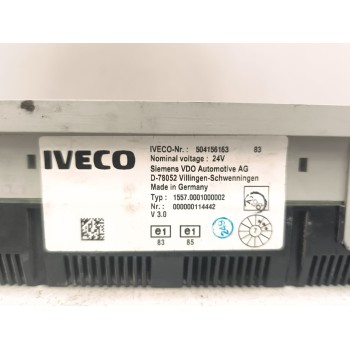 Recambio de cuadro instrumentos para iveco stralis (as) 12.9 diesel referencia OEM IAM 50415616300 504156163 