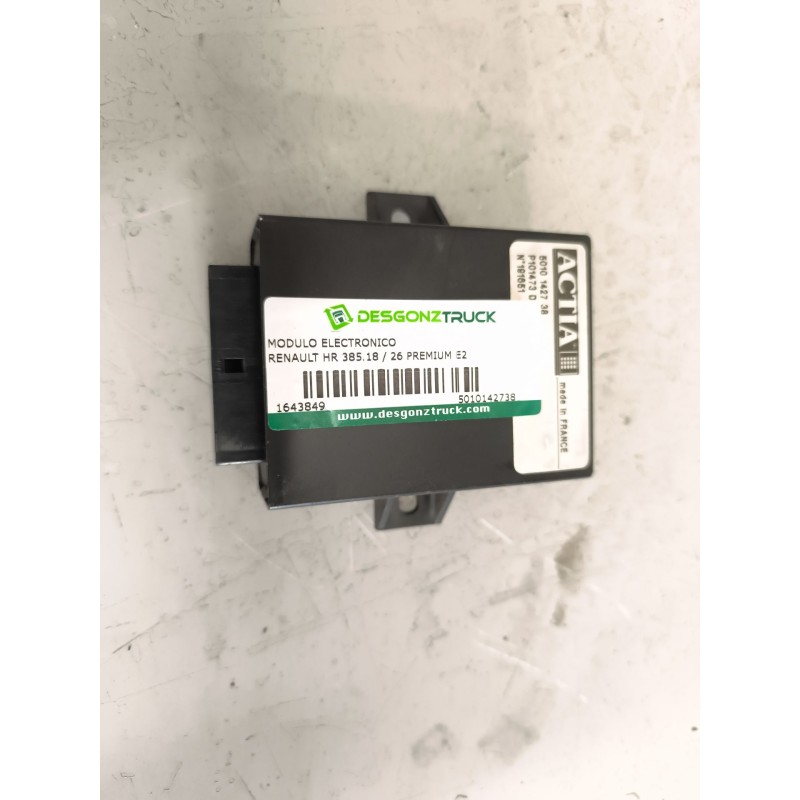 Recambio de modulo electronico para renault hr 385.18 / 26 premium e2 11.1 diesel referencia OEM IAM 5010142738  