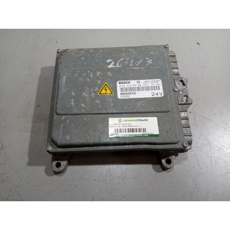 Recambio de centralita motor edc para renault hr .18/26 premium 01 referencia OEM IAM 5010550351 0281010966 