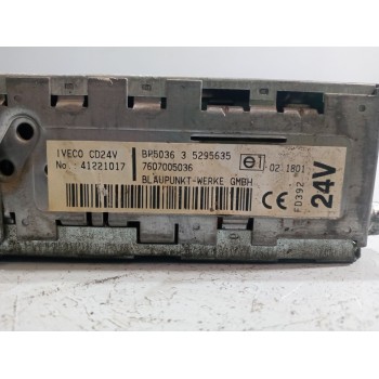 Recambio de sistema audio / radio cd para iveco stralis (as) 12.9 diesel referencia OEM IAM 41221017  