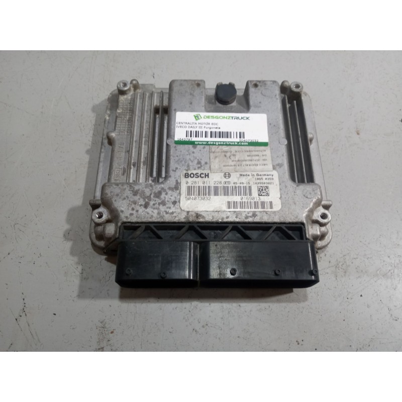 Recambio de centralita motor edc para iveco daily iii furgoneta 65 c 17 referencia OEM IAM 504073032 0281011228 