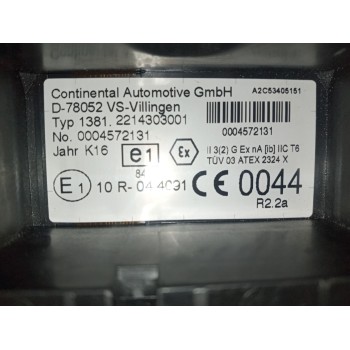 Recambio de tacografo para iveco stralis (as) 12.9 diesel referencia OEM IAM 13812214303001 0004572131 