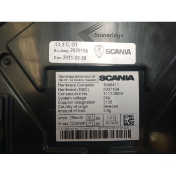 Recambio de cuadro instrumentos para scania serie p/g/r (c-clase) 15.6 diesel referencia OEM IAM 2627464 1946411 