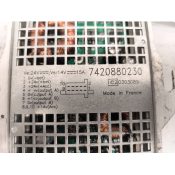 Recambio de modulo electronico para renault magnum ab 2005 12.8 diesel referencia OEM IAM 7420880230  