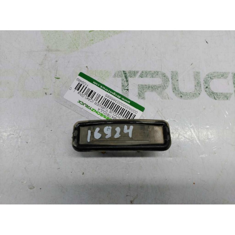 Recambio de piloto matricula para ford focus turnier (cak) ghia referencia OEM IAM 1109489  