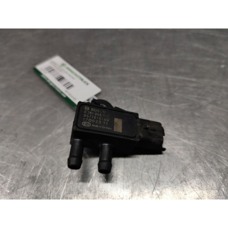 Recambio de sensor presion gas escape para opel grandland x excellence referencia OEM IAM 9677816180  