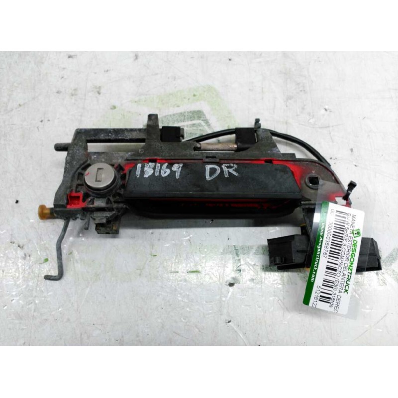 Recambio de maneta exterior delantera derecha para bmw serie 3 compacto (e36) 318tds referencia OEM IAM 51218122442  