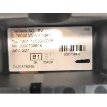 Recambio de tacografo para renault magnum ab 2005 12.8 diesel referencia OEM IAM 7420878249 13811052300005 0000739608