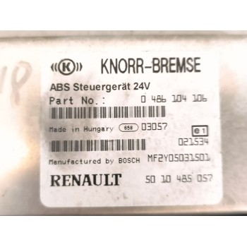 Recambio de modulo electronico para renault hr .18/26 premium 01 referencia OEM IAM 5010485057 0486104106 