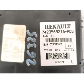 Recambio de modulo electronico para renault magnum ab 2005 12.8 diesel referencia OEM IAM 7420569216  