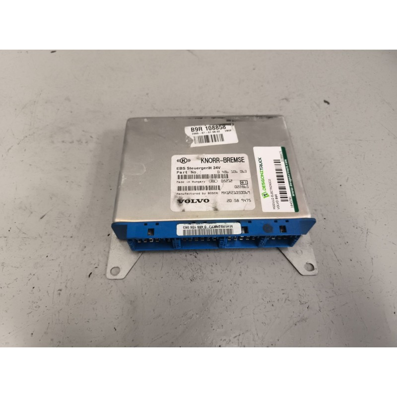 Recambio de modulo electronico para volvo b9r 340 touring referencia OEM IAM 20589475 0486106063 