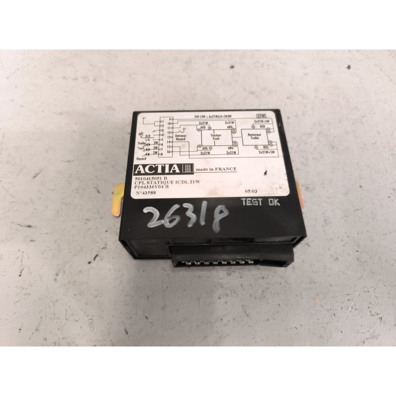 Recambio de modulo electronico para renault hr .18/26 premium 01 referencia OEM IAM 5010415051  