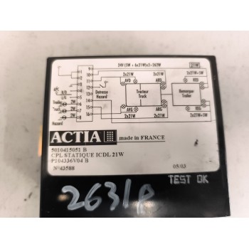 Recambio de modulo electronico para renault hr .18/26 premium 01 referencia OEM IAM 5010415051  