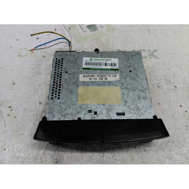 Recambio de sistema audio / radio cd para peugeot 206 berlina xr referencia OEM IAM 9625133080  