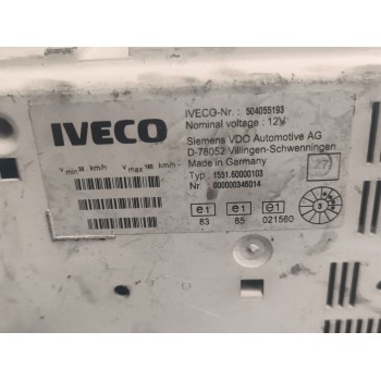 Recambio de cuadro instrumentos para iveco daily iii autobús 40 c 11, 50 c 11 referencia OEM IAM 504055193  