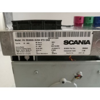 Recambio de sistema audio / radio cd para scania s s460 referencia OEM IAM 2906948  