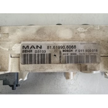 Recambio de mando calefaccion / aire acondicionado para man tgx 18.440 12.4 diesel referencia OEM IAM 81619906068  