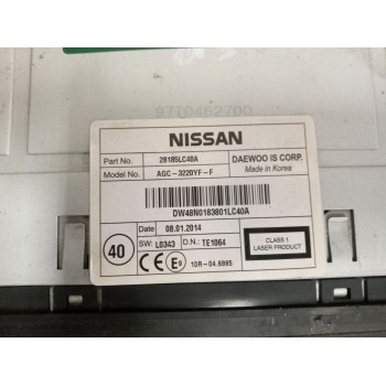 Recambio de sistema audio / radio cd para renault serie d referencia OEM IAM 7485138917 28185LC40A 