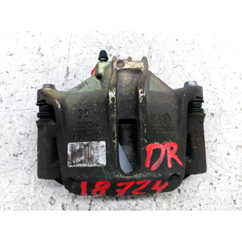 Recambio de pinza freno delantera derecha para peugeot 206 berlina xt referencia OEM IAM 0204Y01214  