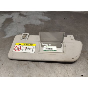 Recambio de parasol derecho para peugeot 3008 i monospace (0u_) 1.6 hdi referencia OEM IAM   