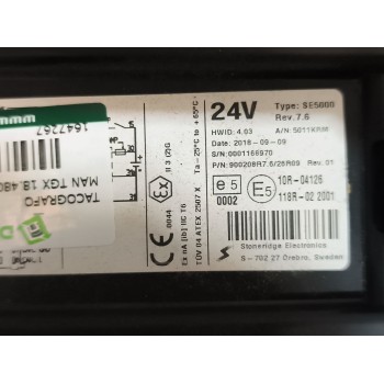 Recambio de tacografo para man tgx 18.480 12.4 diesel referencia OEM IAM SE5000  