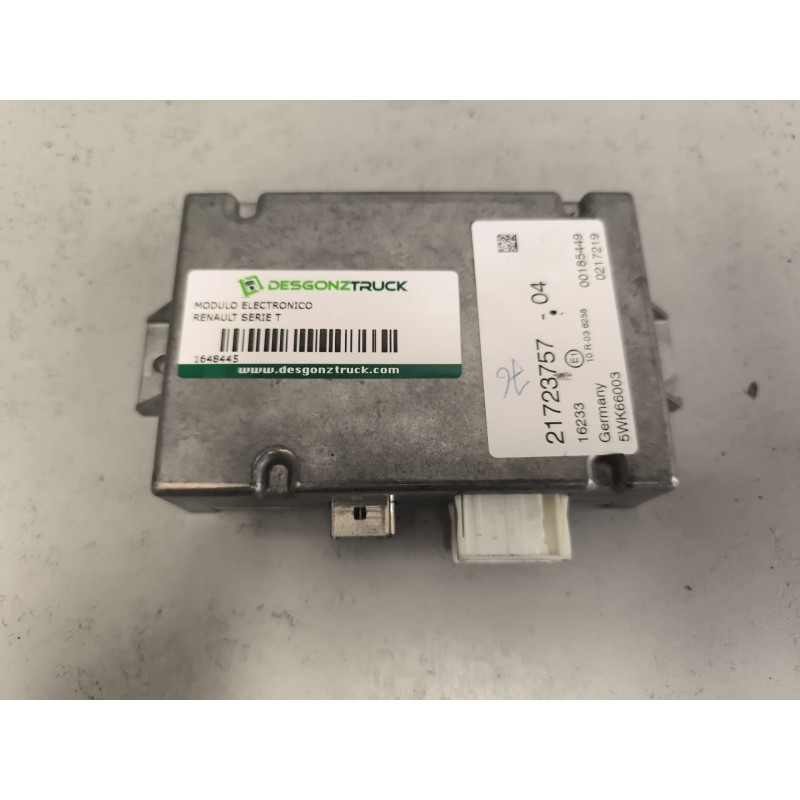 Recambio de modulo electronico para renault serie t 12.8 diesel referencia OEM IAM  21723757 