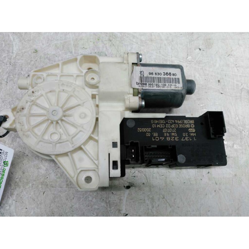 Recambio de motor elevalunas delantero izquierdo para peugeot 407 sport referencia OEM IAM 9663036680  