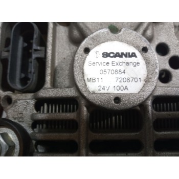 Recambio de alternador para scania serie p/g/r (l-clase) 12.7 diesel referencia OEM IAM  0570884 