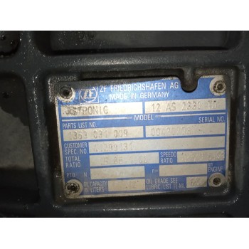 Recambio de caja cambios para iveco stralis (as) 12.9 diesel referencia OEM IAM 1353031009 41299131 
