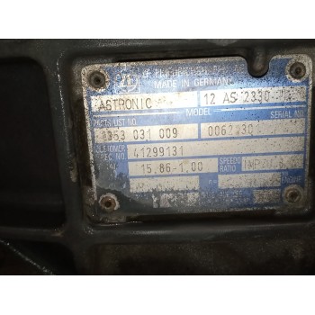 Recambio de caja cambios para iveco stralis (as) 12.9 diesel referencia OEM IAM 1353031009 41299131 