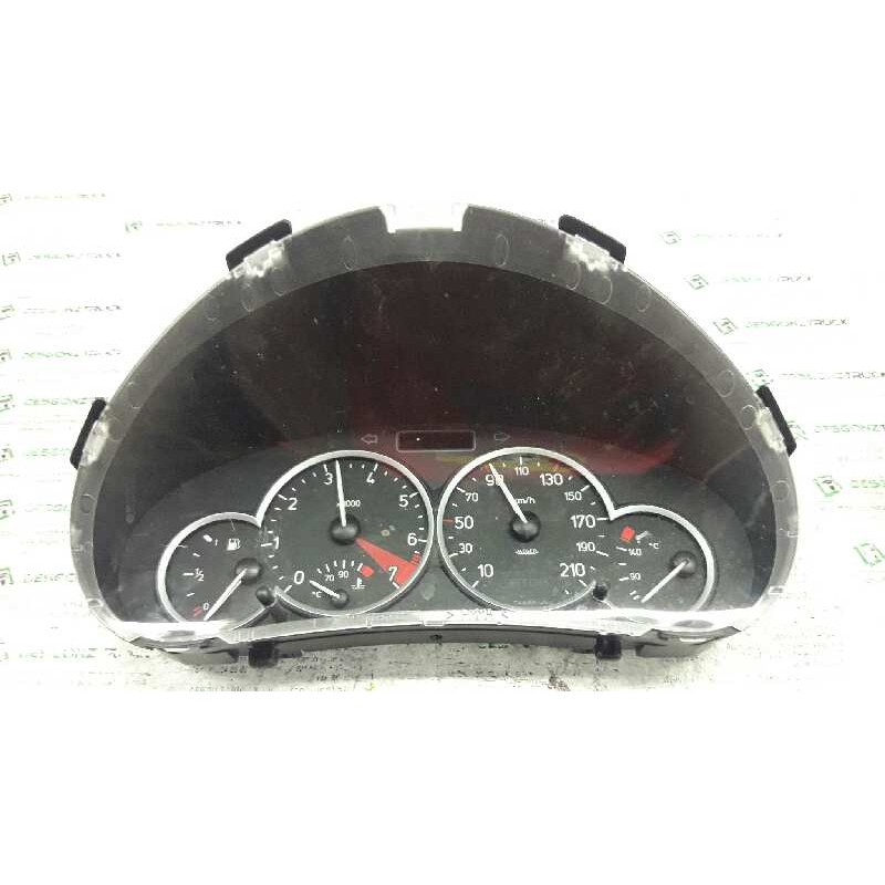 Recambio de cuadro instrumentos para peugeot 206 berlina xt referencia OEM IAM 9656696680  