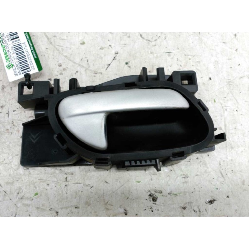 Recambio de maneta interior delantera derecha para peugeot 207 x-line referencia OEM IAM 96802455VV  