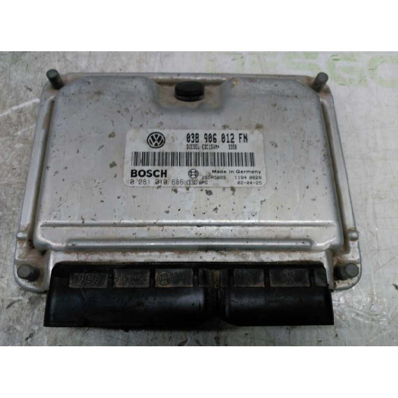 Recambio de centralita motor uce para seat leon (1m1) signo referencia OEM IAM 038906012FN 0281010686 BOSCH