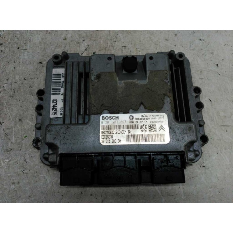 Recambio de centralita motor uce para peugeot 307 (s1) xs referencia OEM IAM 9653958980 0281011627 