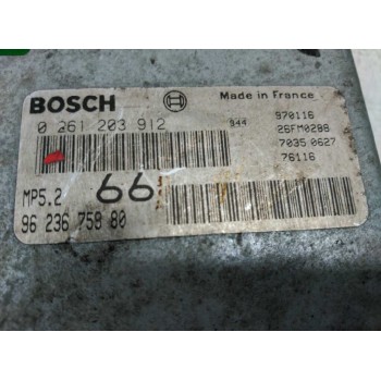 Recambio de centralita motor uce para peugeot 106 (s1) xs referencia OEM IAM 9623675880 0261203912 BOSCH